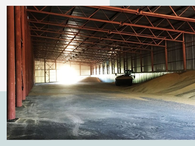 Строительство зернохранилищ в Майкопе