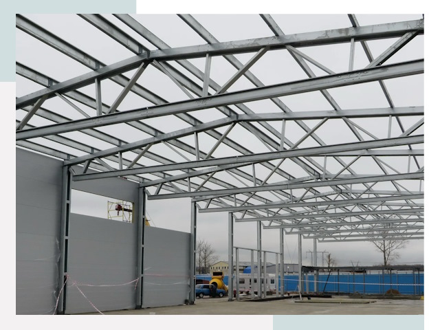 Строительство складов в Майкоп от 607 руб. за м²