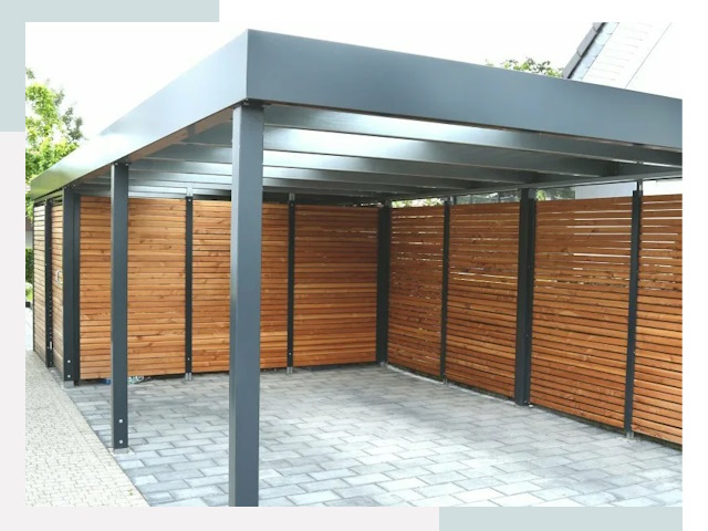 Навесы для парковки в Майкопе