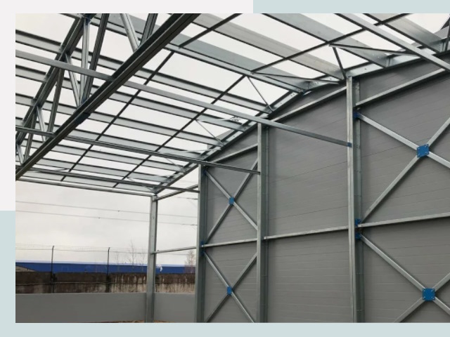 Каркасные ангары от СтальСтрой-Мкп по цене от 607 руб.