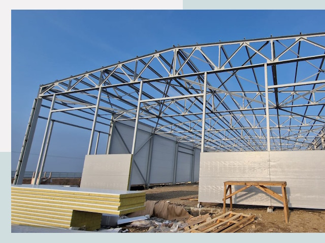 Утепленные ангары в Майкоп от 607 руб. за м²