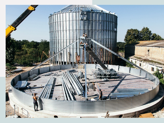 Силосы для зерна в Майкоп от 607 руб. - Надёжное хранение