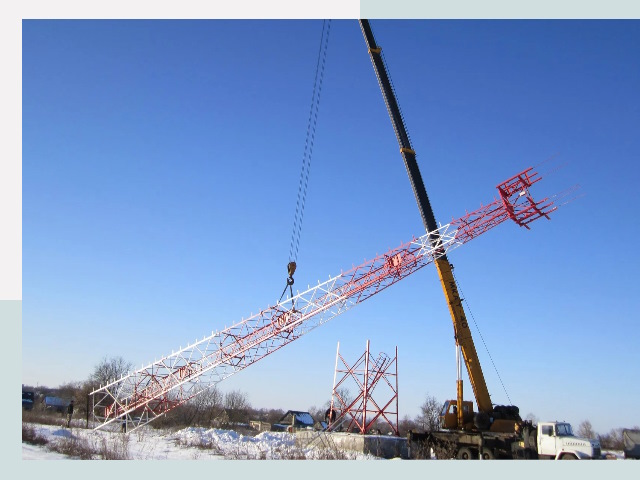 Строительство башен связи в Майкопе от 607 руб.