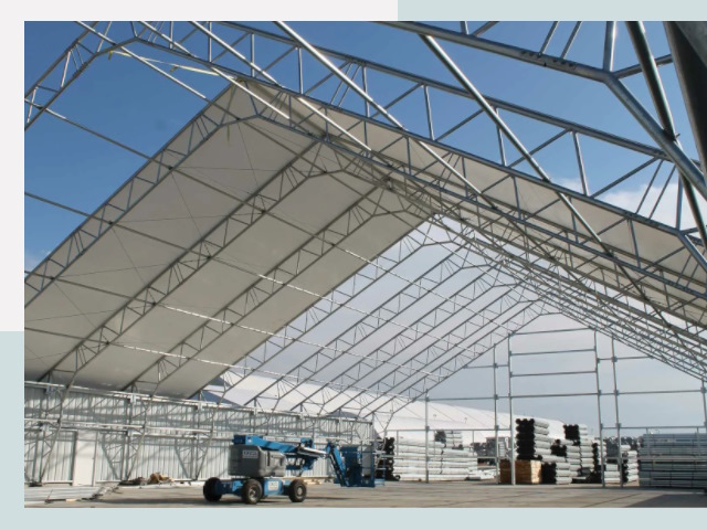 Каркасно-тентовые сооружения от СтальСтрой-Мкп по цене 607 руб.