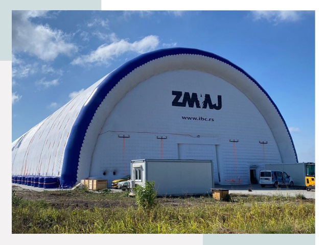 Брендирование ангаров в Майкопе