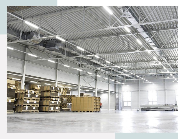 Освещение ангаров в Майкопе