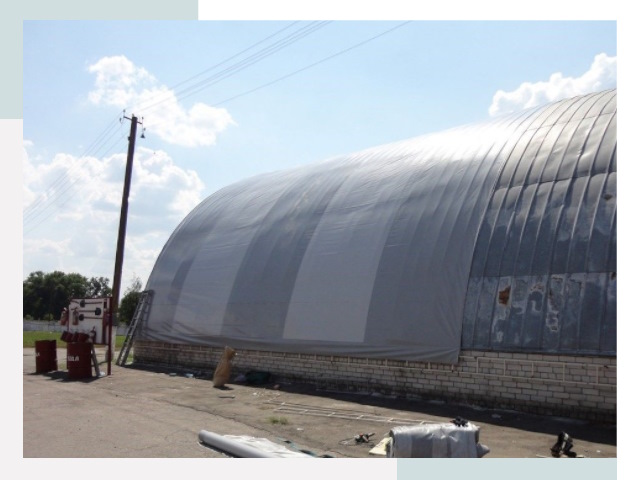 Ремонт ангаров в Майкопе