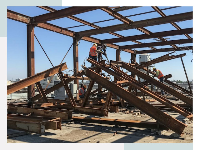 Демонтаж металлоконструкций в Майкопе от 607 руб.