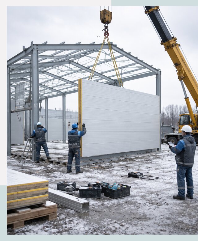 Строительство холодильных складов под ключ в Майкопе