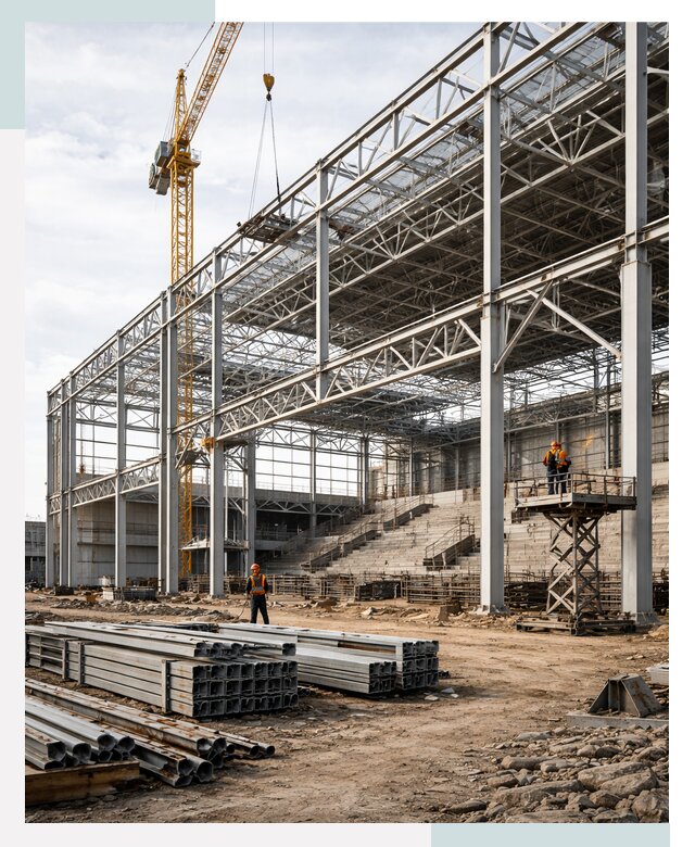 Строительство спортивных комплексов в Майкопе от 30327 р. | СтальСтрой-Мкп